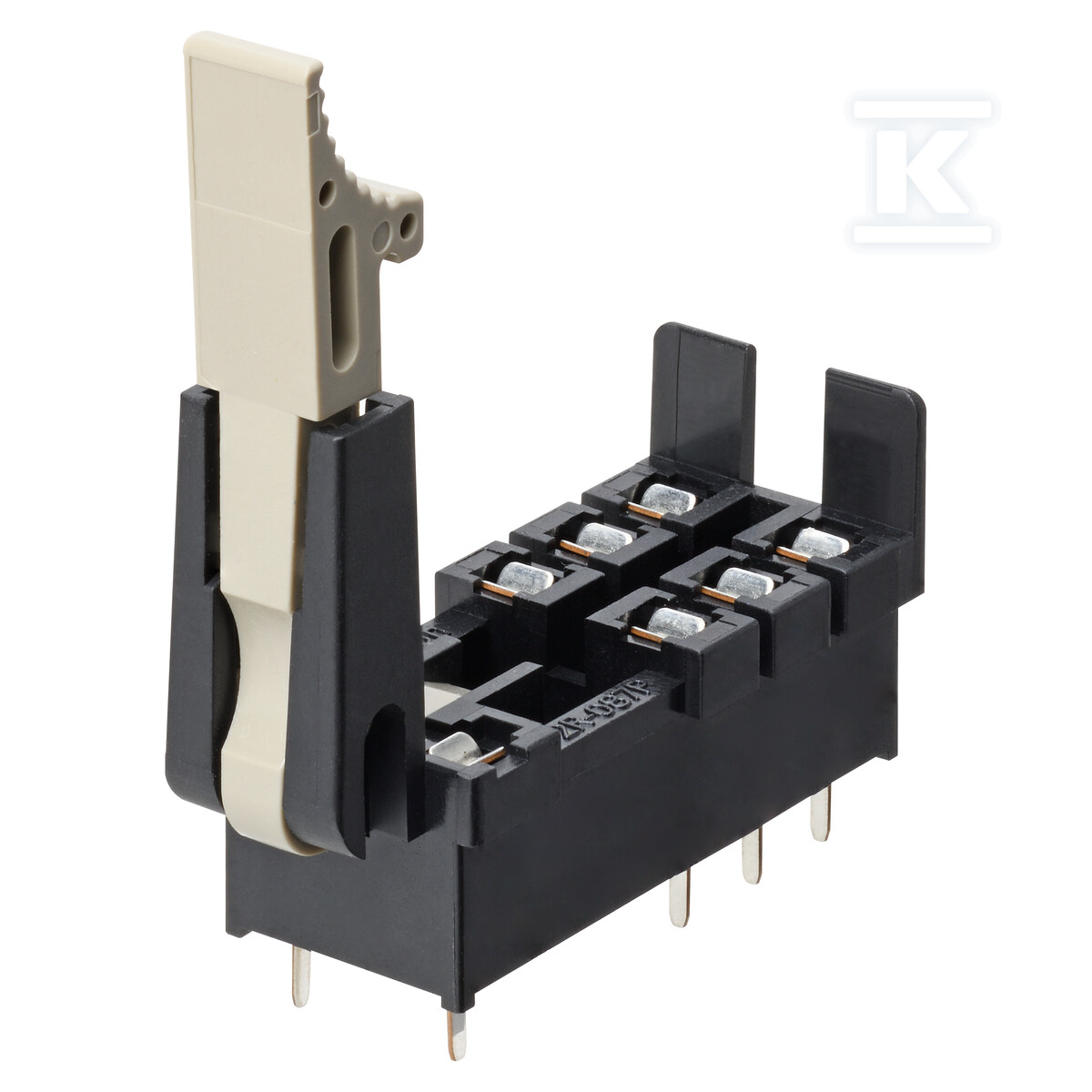 Gniazdo 8-pin z terminalami PCB, tylne - P2R-087P